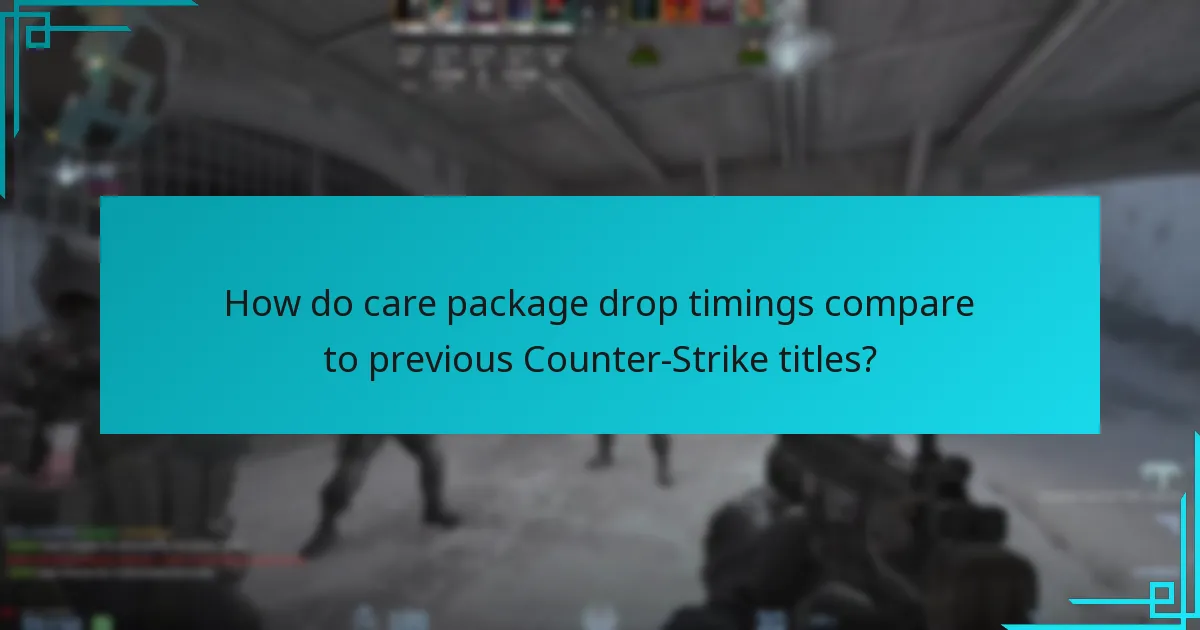What recent updates have affected care package mechanics?
