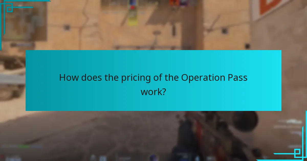 How does the pricing of the Operation Pass work?