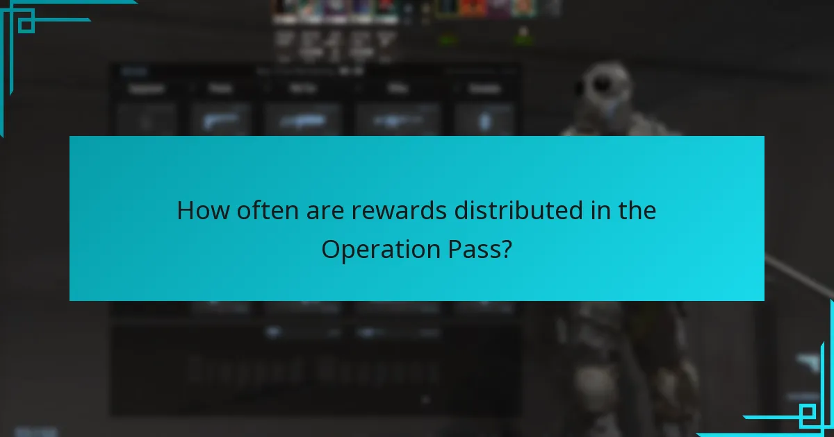 What types of rewards can players earn from the Operation Pass?