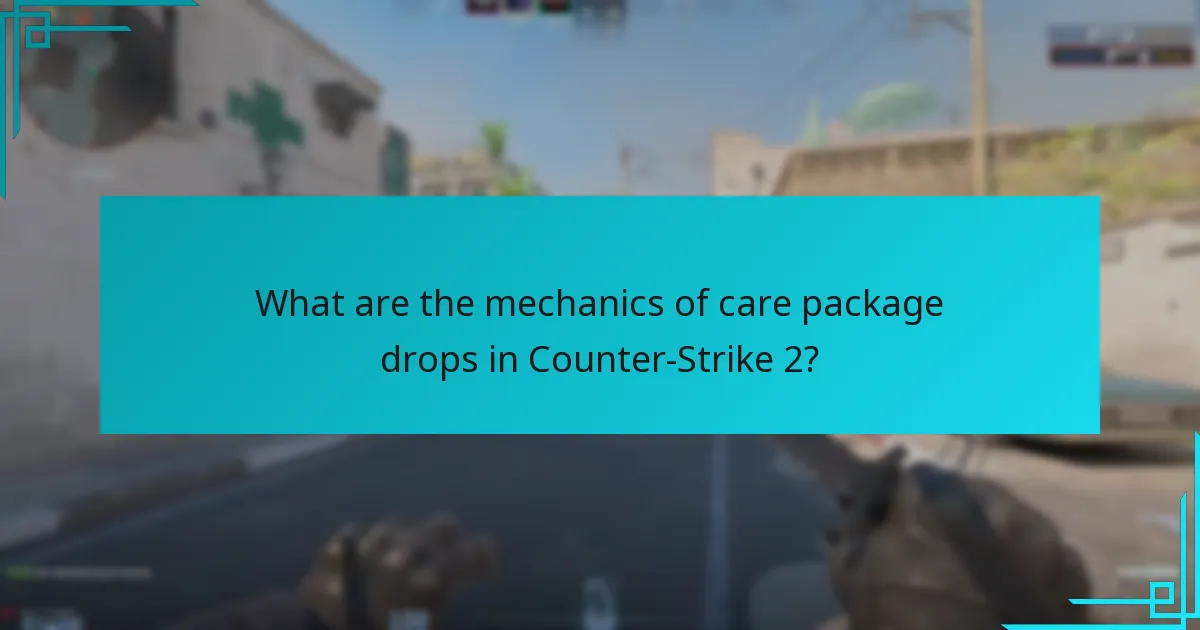 How do care package mechanics compare to previous Counter-Strike versions?
