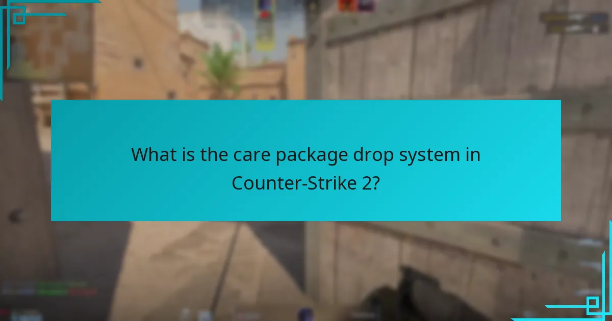 What are the transactional aspects of care package items?