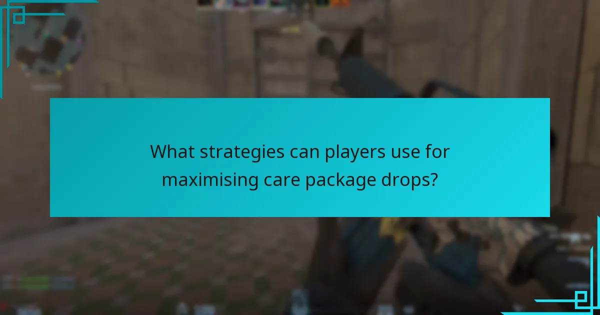 What are the risks associated with care package drops?